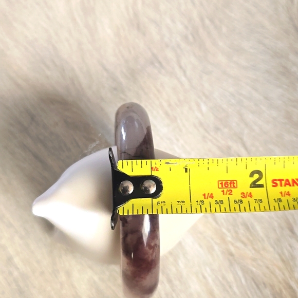 Natural Jade Bangle - Picture 9 of 10